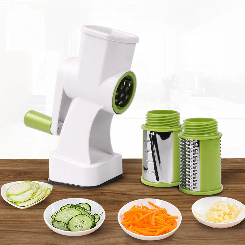 

Practical Vegetable Cutter Manual Cheese Vegetable Fruits Spiral Slicers Multifunctional Vegetable Chopper Kitchen Tool