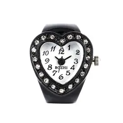 Vansvar reloj hombre 2019 для женщин сердце кольцо часы палец стол Эластичный женские кварцевые часы наручные часы Лидер продаж