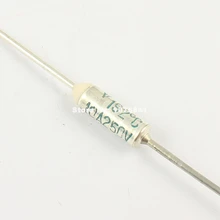 100 шт в партии Microtemp тепловой предохранитель 192 градусов TF Cutoff 250V 10A