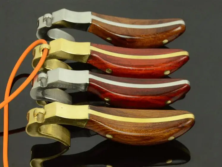 New stainless steel round rubber band slingshot Personalized Pocket