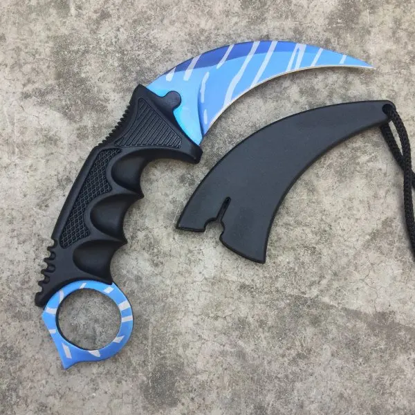 Горячее предложение! Распродажа! Ручной охотничий нож Karambit CS GO, никогда не выцветает, для борьбы с ударом, для выживания, тактический нож, коготь, походные ножи, инструменты