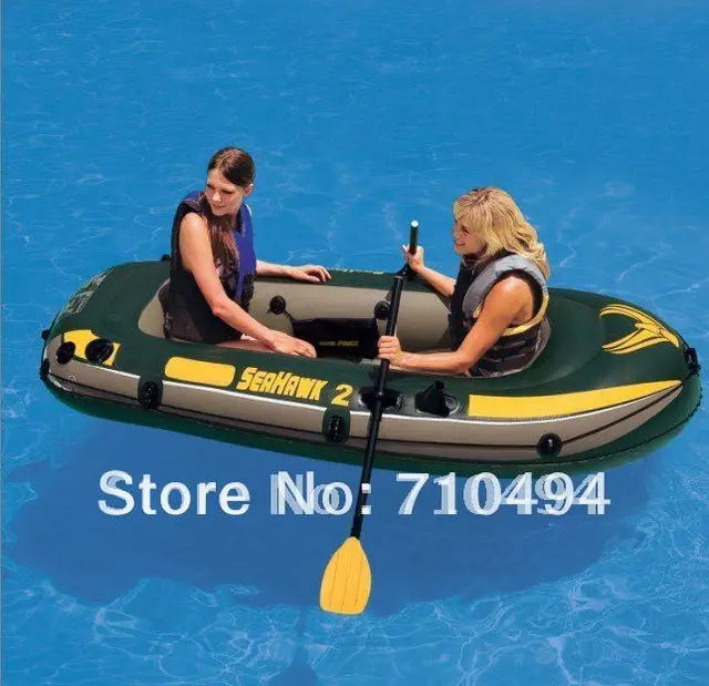 free DHL shipping Seahawk 2 Inflatable Boat 68347 Intex Two Man Blow Up