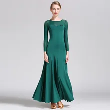 Ballroom Dress Woman Ballroom Waltz Dresses Ballroom Dance Clothes Waltz Dance Costumes Spanish Flamenco Dress Fox-trot B-6193