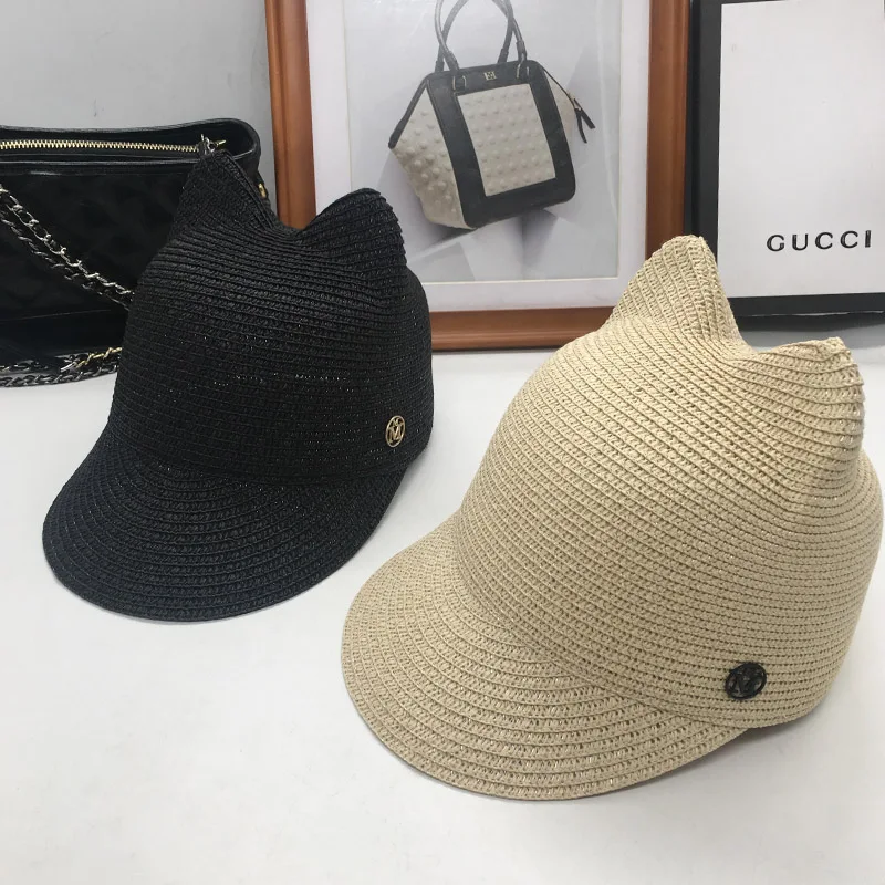 Straw hat wet person Baseball cap leisure equestrian mo chao sun hat