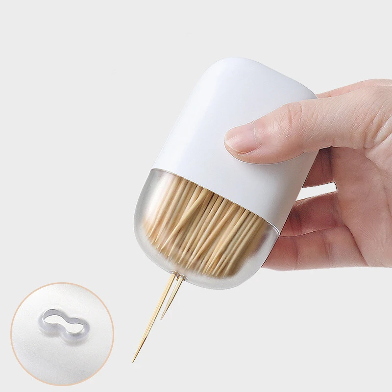 

Magnetic Toothpick Holder Container Portable Refrigerator Microwave Oven Household Toothpick Storage Box Toothpick Dispenser