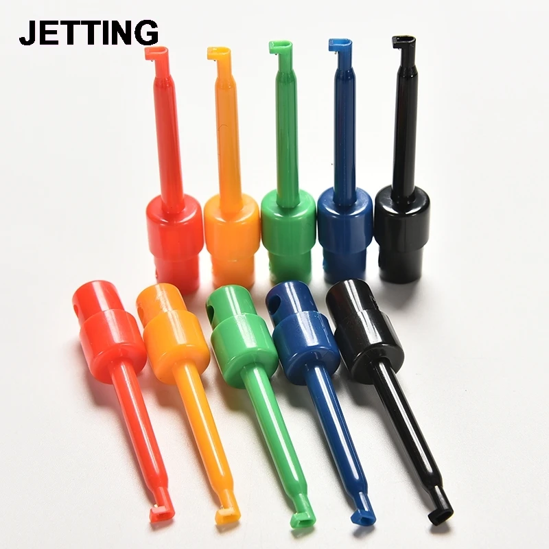 10PCS New Arrival Lead Wire Kit Test Hook Clip Grabbers Test Probe SMT