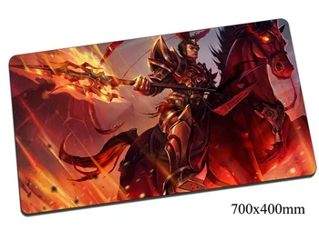 

Jarvan IV mouse pad 700x400x2mm gaming mousepad gear lol gamer mouse mat pad game computer Exemplar of Demacia mouse play mats