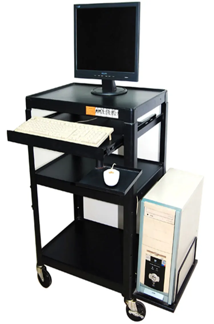 Projection cart Instrument cart Computer host medical