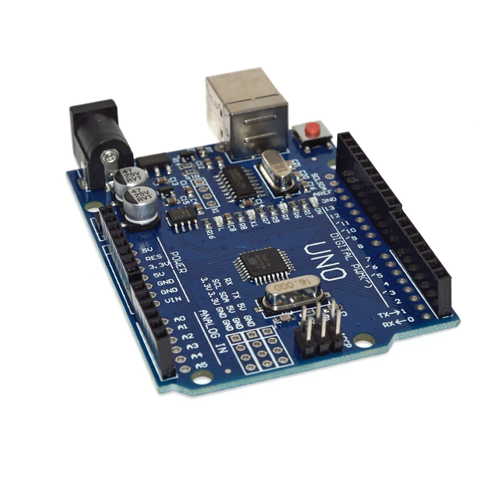 Стартовый комплект макетная плата CH340G IC Atmega328p UNO R3