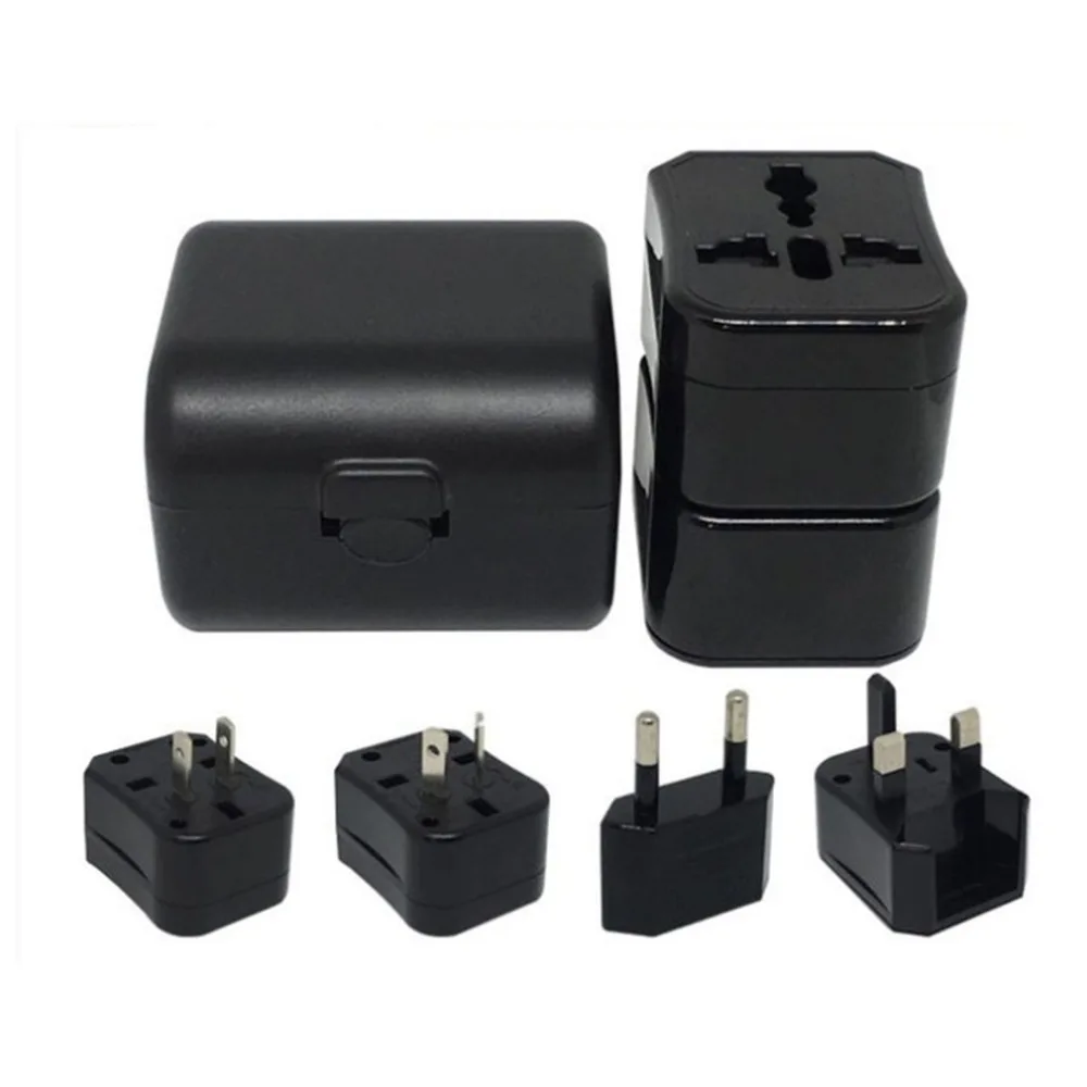 

Compact World Travel Adapter Portable Power Plug Converter Universal USB Wall AC Power Durable Outlet Converter