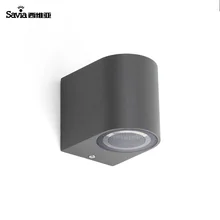 Savia waterproof outdoor wall lamp GU10 Max. 35W aluminum outdoor lighting IP44 garden lamp balcony light