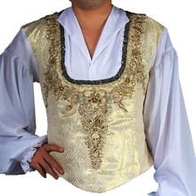 Белый топ балетный пиджак для мальчиков, модный балетный танцевальный костюм для мальчиков, Профессиональная Мужская балетная блуза из фланели, shirtBM0002