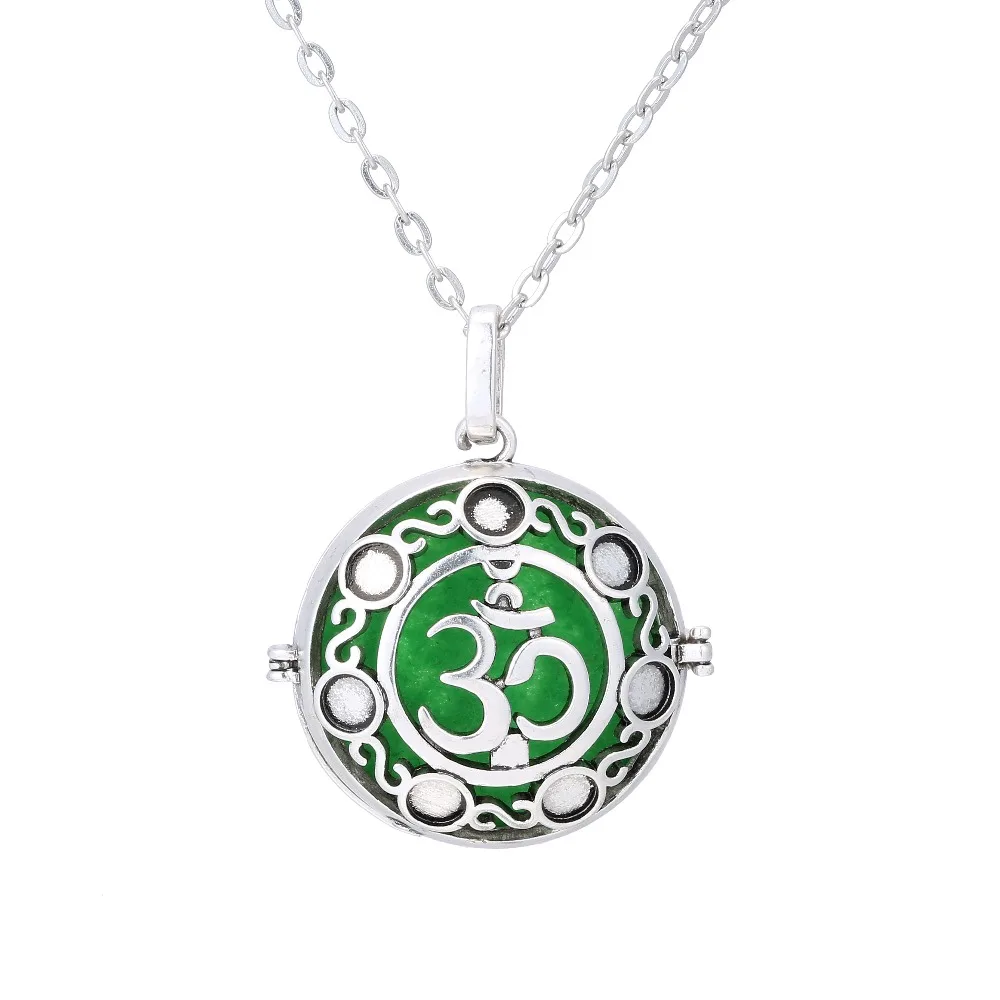 

1pc Hollow Vintage Necklace Aromatherapy Locket Essential Oils Locket Necklace Perfume Pendant Dream Catcher Necklace