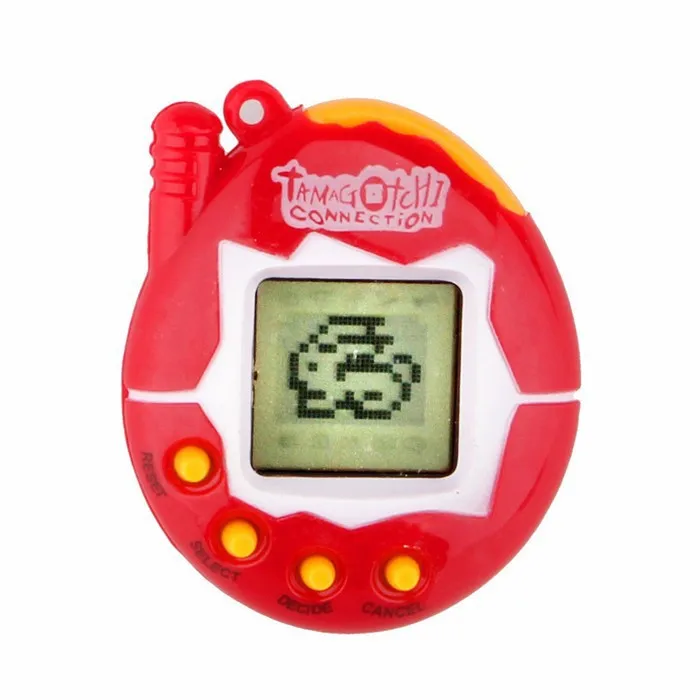 Пластик виртуальный цифровой игровой автомат Веселые Cyber 3 цвета любимая игрушка высокое качество Электронные игрушки синий и красный цвета желтый Цвет