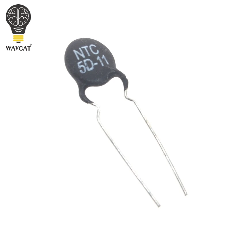 10 шт. NTC Термистор резистор NTC 5D-11 5D11 тепловой резистор