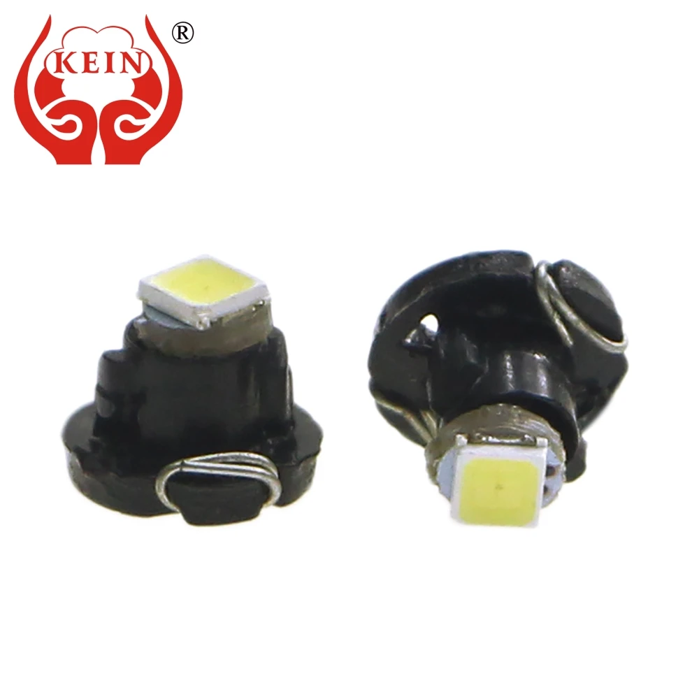 KEIN 10 шт. T3 светодиодная автомобильная лампа 2835 1smd Авто приборная панель