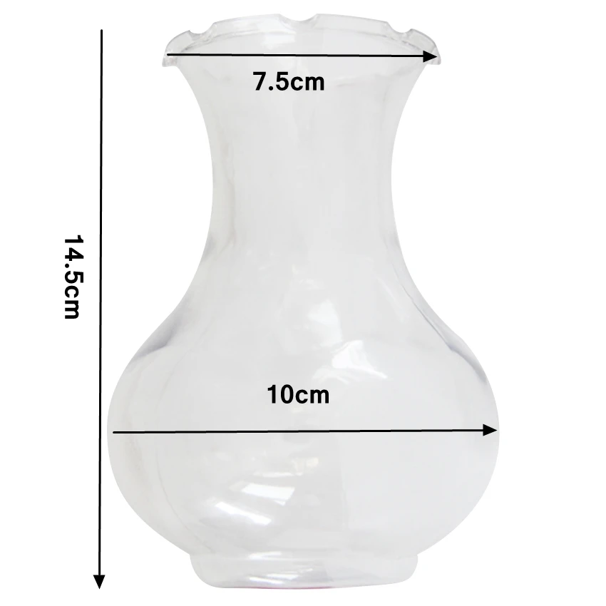 Современная Минималистичная прозрачная пластиковая ваза гидропонная специальная ваза для домашнего использования в офисе