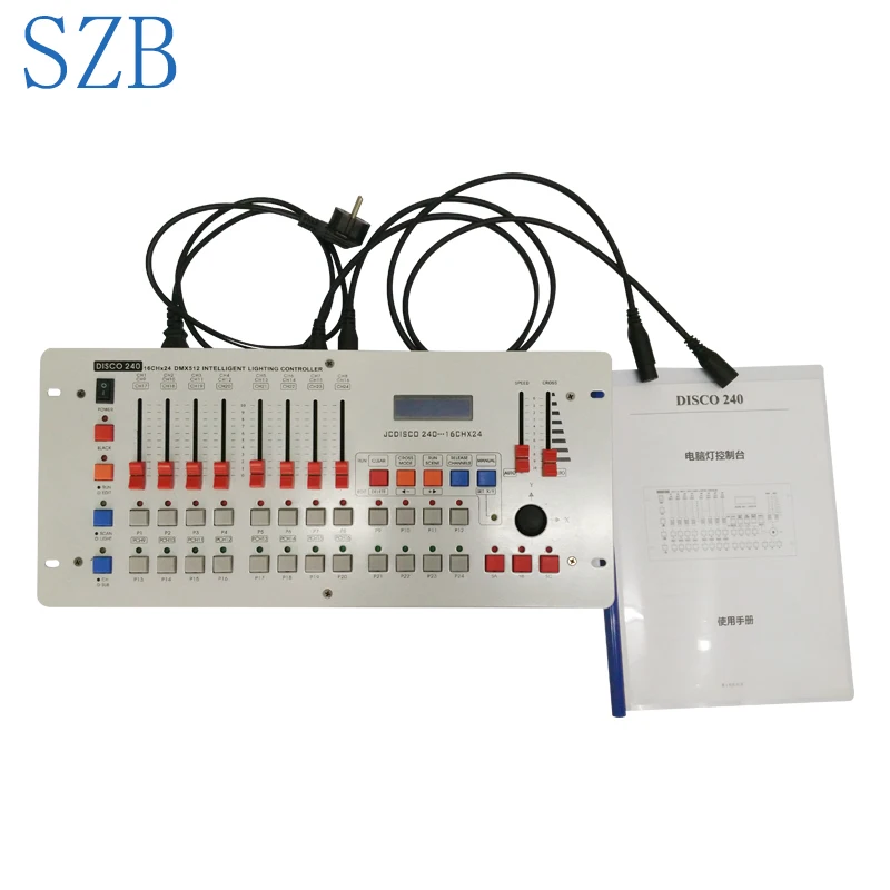 Контроллер DMX 240 вращающаяся головка световая консоль DJ 512 контроллер dmx