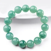 Натурального нефрита цветы плавающие светло-зеленый нефрит браслет, бусы Бирма лед бусы ручной на брюки-карго сертификат