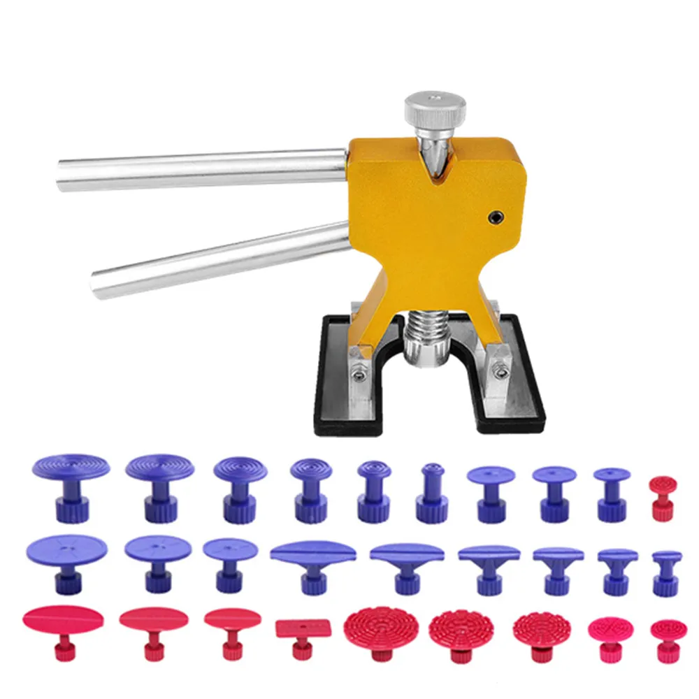 

PDR Tools Paintless Dent Repair Tools Set PDR Golden Dent Lifter PDR Glue Tabs Auto Body Dent Removal tools Car repair tools