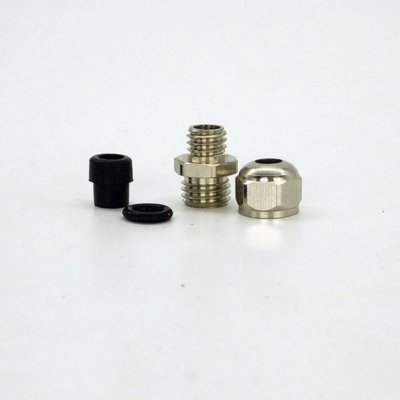 Nylon Rubber Plug M8*1.25(3-5MM) Metal Cable Waterproof Joint Flame-retardant Glan Head Cable Glands 20pcs