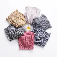 Малышей Одежда для детей; малышей; девочек мальчиков плавки промах цветочный Полосатый плед печати шорты-памперсы штанишки PP брюки