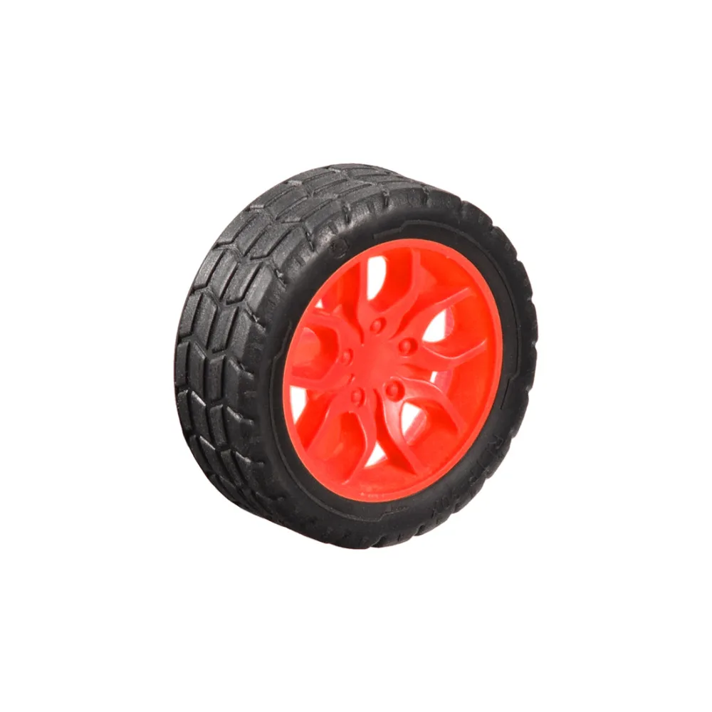 UXCELL Hot Selling 1pcs 30mm Dia. 11mm Thickness Rubber Red Black Toy