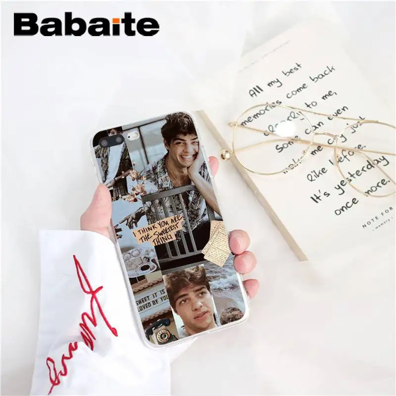 Babaite Noah Centineo пользовательский Фото мягкий чехол для телефона для iPhone 8 7 6 6S 6Plus X XS MAX 5 5S SE XR 10 11 11pro 11promax