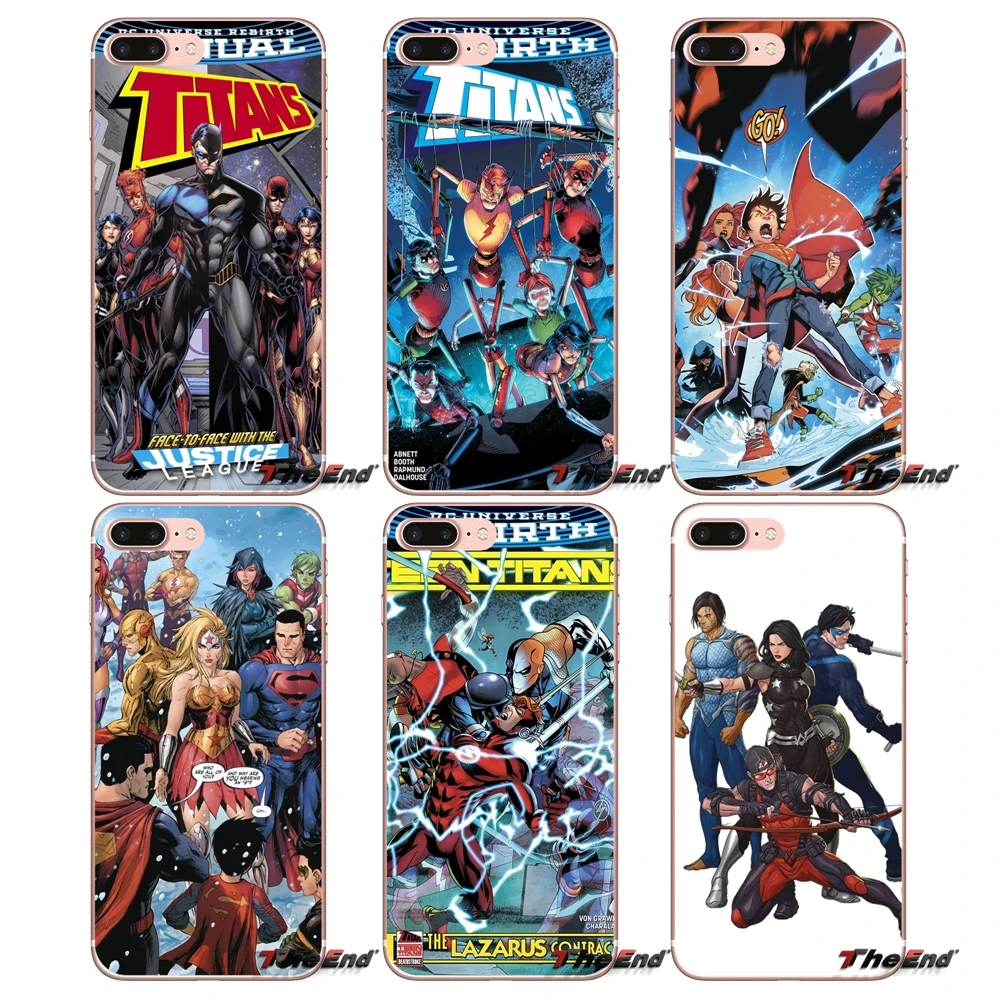 For Huawei Honor 7X V10 6C V9 6A Play 9 Mate 10 Pro Y7 Y5 P8 P10 Lite Plus GR5 2017 Titans Comics TV Poster TPU Silicone Case | Мобильные