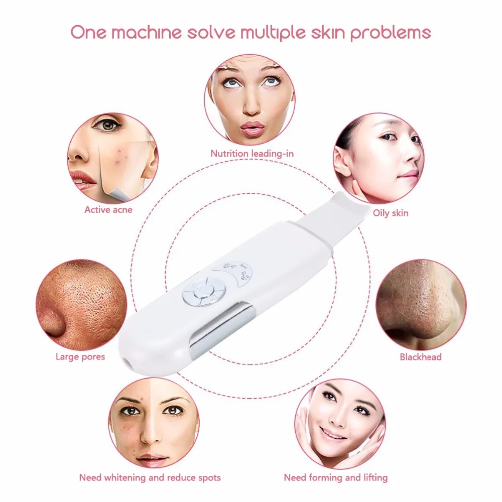 Ультразвуковая чистка лица Beauty Star|skin scrubber|face porefacial exfoliator machine |