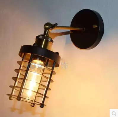 

Retro Loft Style Industrial Wall Lamp Vintage LED Edison Wall Sconce Arandela Lamparas De Pared