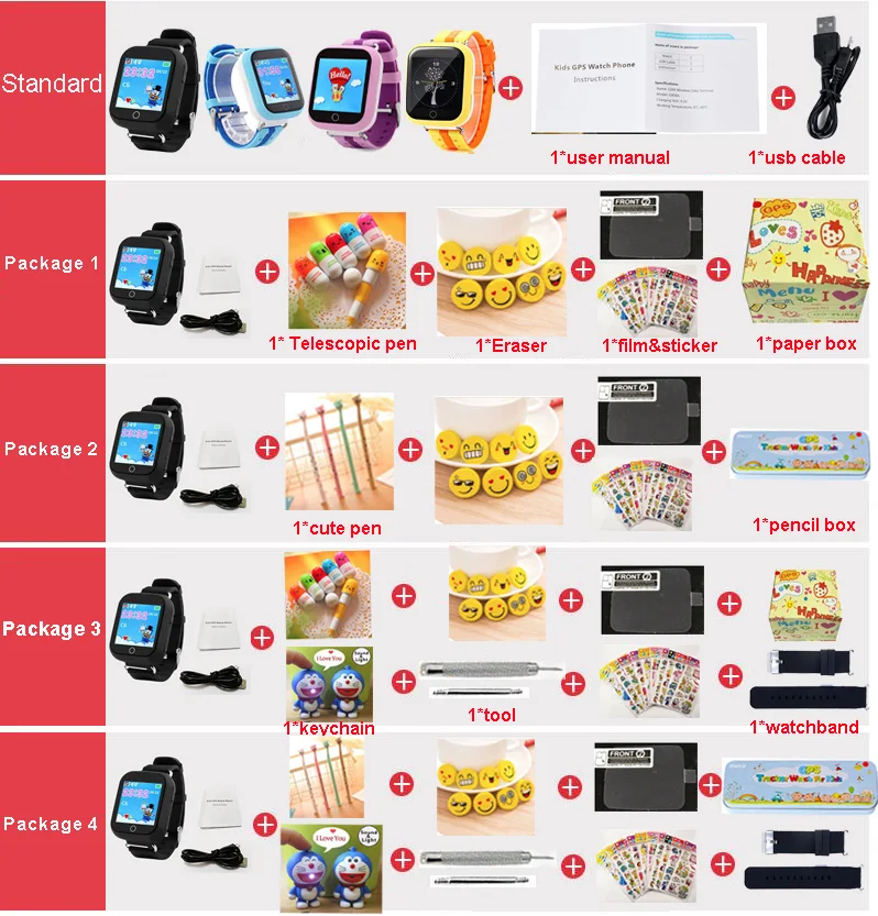 q750 kids smart watch