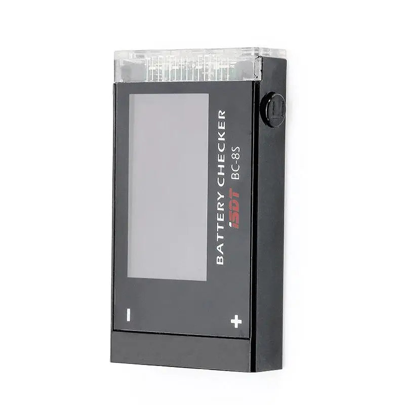 

LeadingStar ISDT BC-8S Battery Checker with Two 85dB Buzzer OLED Screen for LiPo LiHv LiFe LiIon Batteries