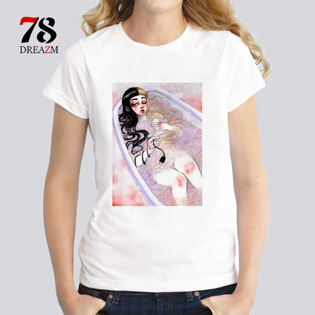 

Melanie martinez Soap harajuku new Summer Tshirt Women short sleeve Pretty kawaii design t-shirt female top WDR482