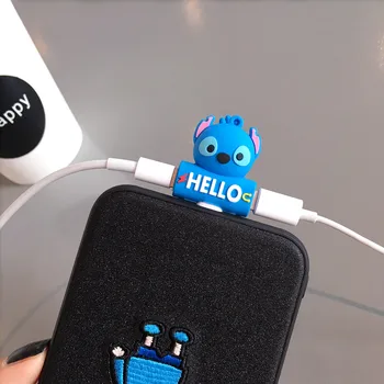 

Cartoon 2 in 1 audio earphone headphone splitter adapter for lightning charger charging ports for iPhone X XS Max XR 7 8 plus