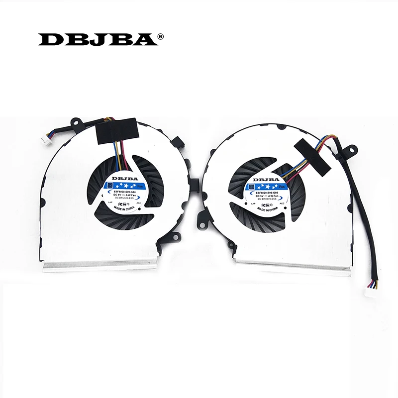 

Вентилятор для процессора MSI GE62VR GL62M GP62MVR GL62VR MS-16JB MS-16J9, охлаждающий вентилятор для процессора ноутбука PAAD06015SL N366 N371 4PIN