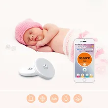 Smart Bébé Thermomètre Moniteur iFever Portable Sûr Intelligente Bluetooth 4.0 Numérique Thermomètre Bébé Corps Température Testeur
