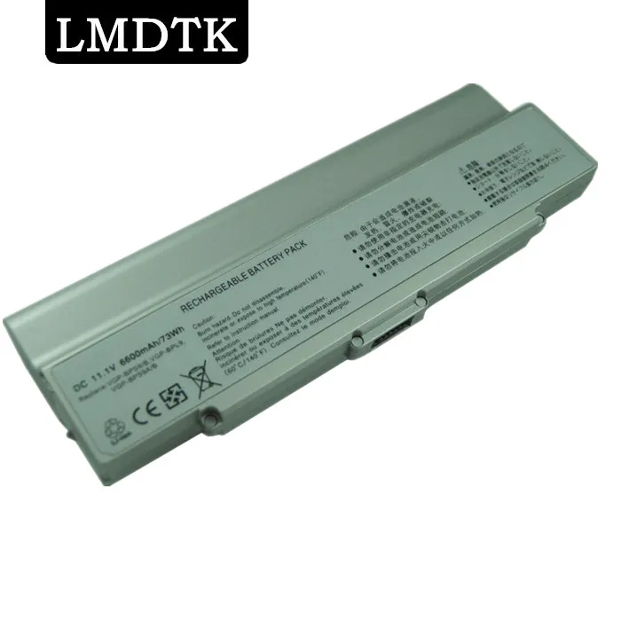LMDTK New 9cells laptop battery FOR SONY VAIO VGN AR VGN CR VGN NR VGN