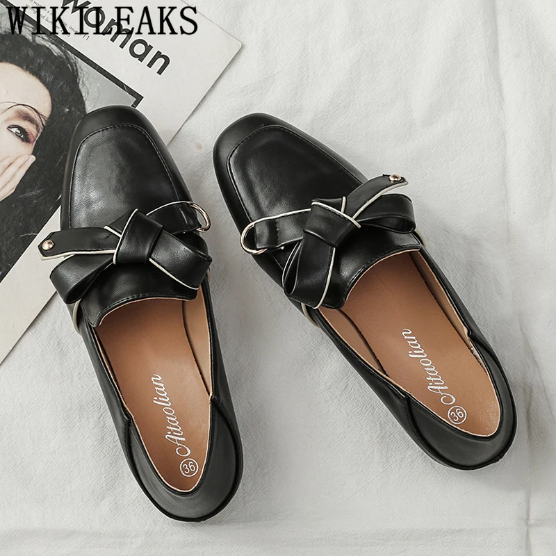 black leather boat shoes womens