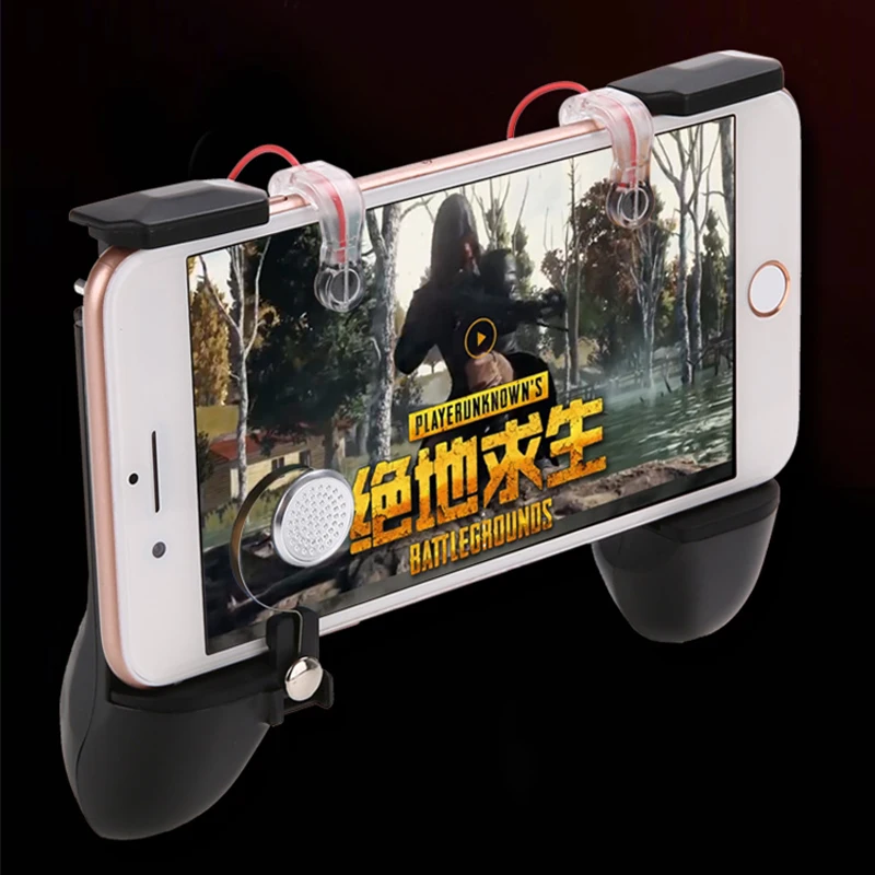

For PUBG Mobile Gamepad Controller With L1R1 Shooter Trigger Fire Button Aim Key Joystick For iOS & Android Shooting Game