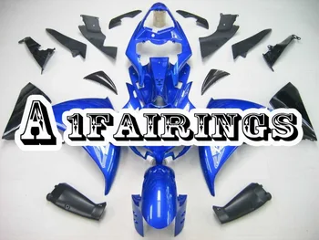 

Complete ABS Plastic Injection Motorbike Cover Fairing for Yamaha R1 Year 2009 2010 2011 Sportbike Cowling Blue Black Body Kits