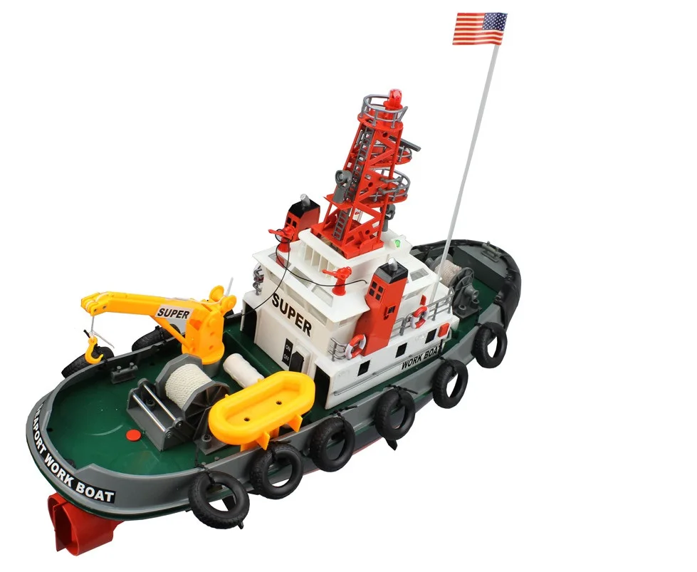 Супер большой размер RC пожарная лодка игрушки для детей развивающие игры на открытом воздухе спринклер струи воды подарок радио дистанционное управление