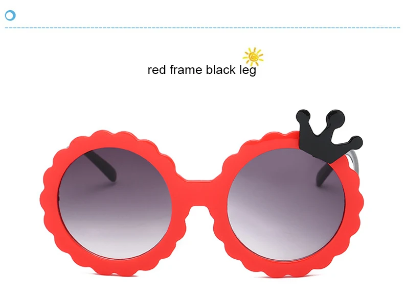 MINIMUM Crown Children Sunglasses Boy Girl Child Sunglasses Light and comfortable Kids Eyewear Anti-UV Fashion Baby Sun glasses1 (4)