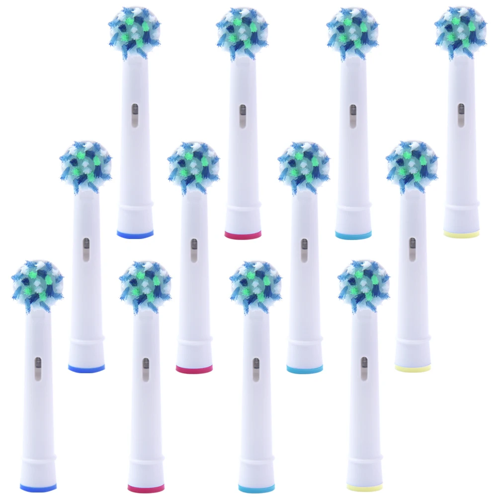 

12 PCS Replacement Cross Function Toothbrush Heads for Oral B Toothbrush Heads Compatible with Oral B Braun Toothbrush