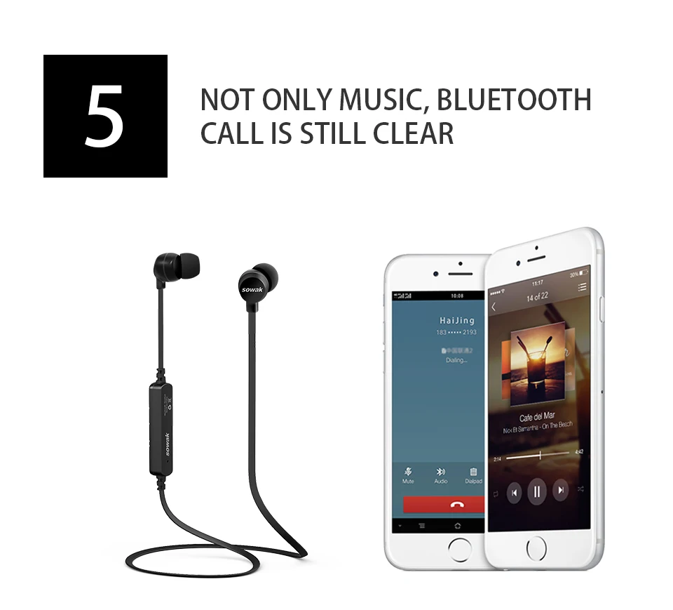 7 ear hook headphones