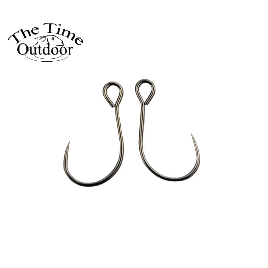 Fishing Hook High Carbon Steel Streams Bait Fishing Bass Lure Hooks