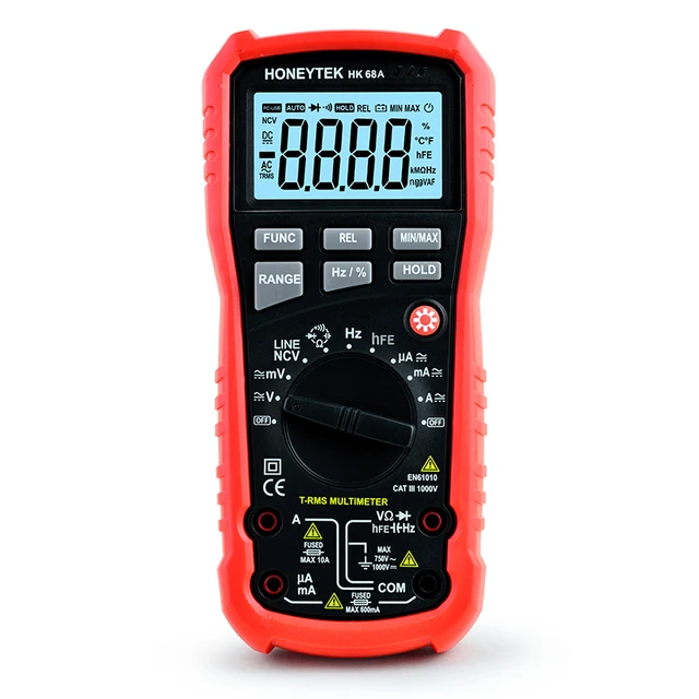 HK68A multimeter 4000 Count True RMS digital multimeter Auto power off