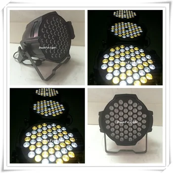 

A-10pcs stage lighting par 54x3W cool&Warm white dmx led par64 light