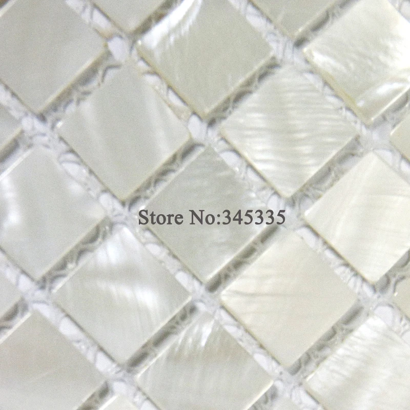 Hot White Square Shell Mosaic Tile Mother Of Pearl Kitchen Hot White Square Shell Mosaic Tile