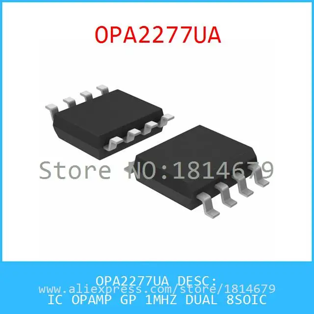 1 Шт./лот OPA2277UA IC ОПЕРАЦИОННЫЕ УСИЛИТЕЛИ GP МГЦ ДВОЙНОЙ 8 SOIC 2277 OPA2277 |